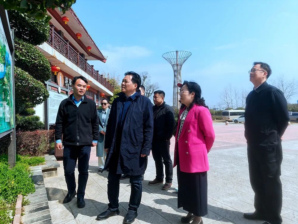 罗联峰率队赴武汉市黄陂区调研乡村文化旅游融合发展工作