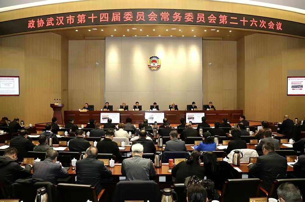 武汉市政协常委会召开会议 传达学习习近平总书记重要讲话和全国两会精神